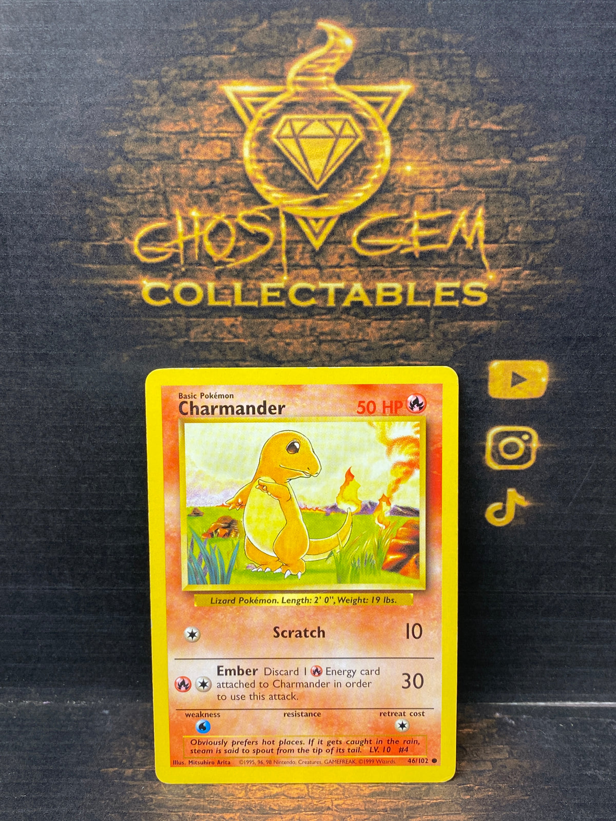 Charmander - Base Set 46/102-wotc