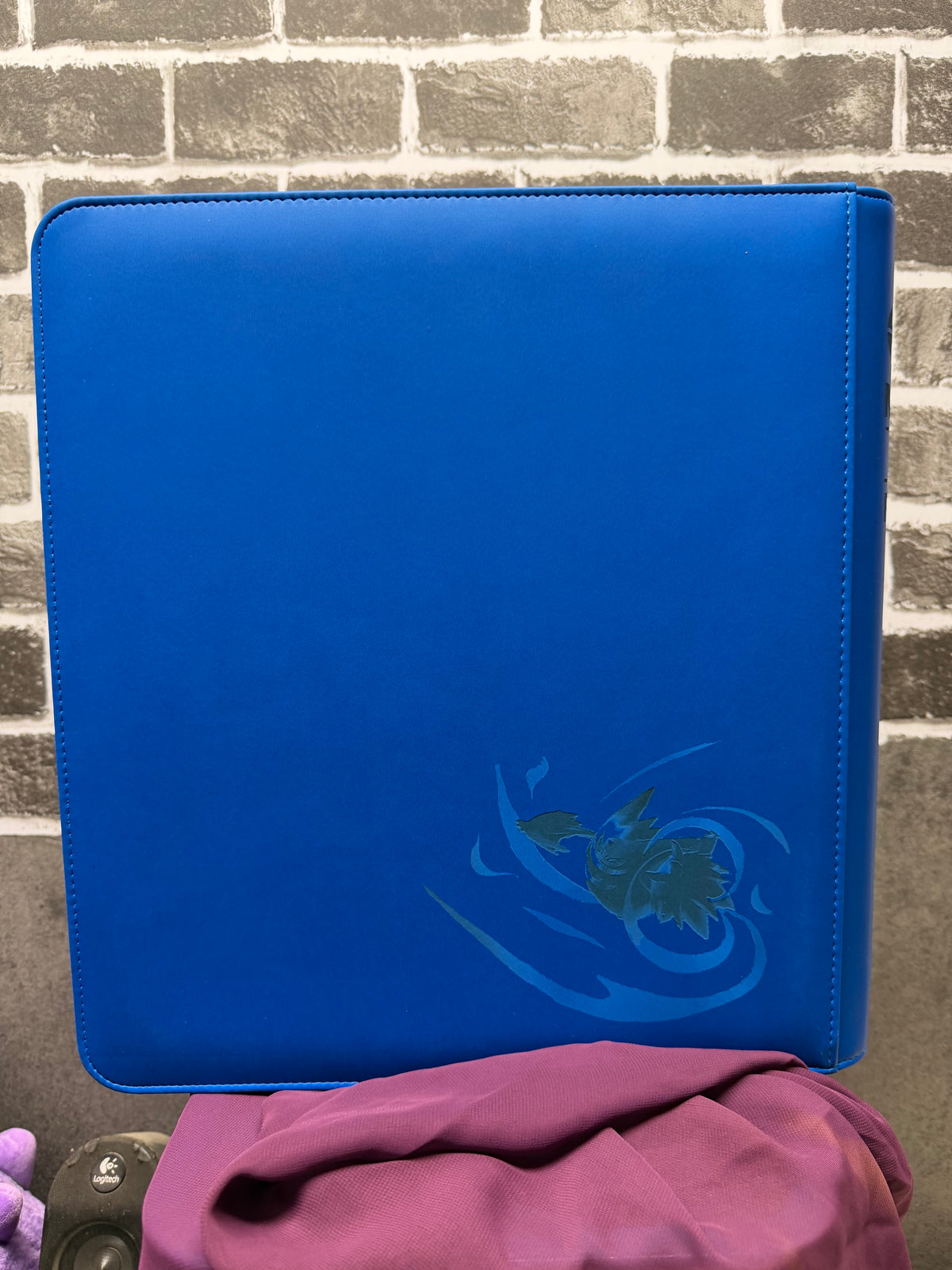 Phantasmal Flames - Blue 12 pocket - Palms Off Gaming